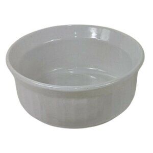 Corning Ware  FRENCH WHITE  16 oz.  Round Casserole Rumekin Dish Bowl F-16-B C13